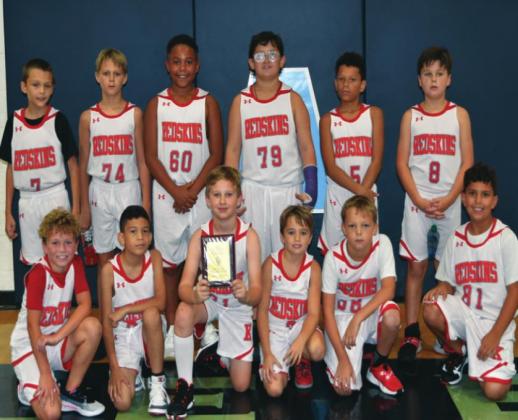 Kingston Elementary basketball places in tournament