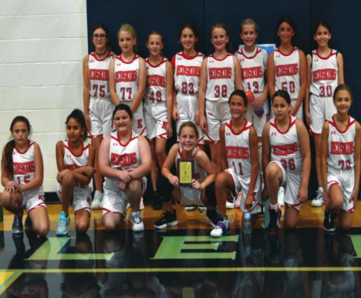 Kingston Elementary basketball places in tournament