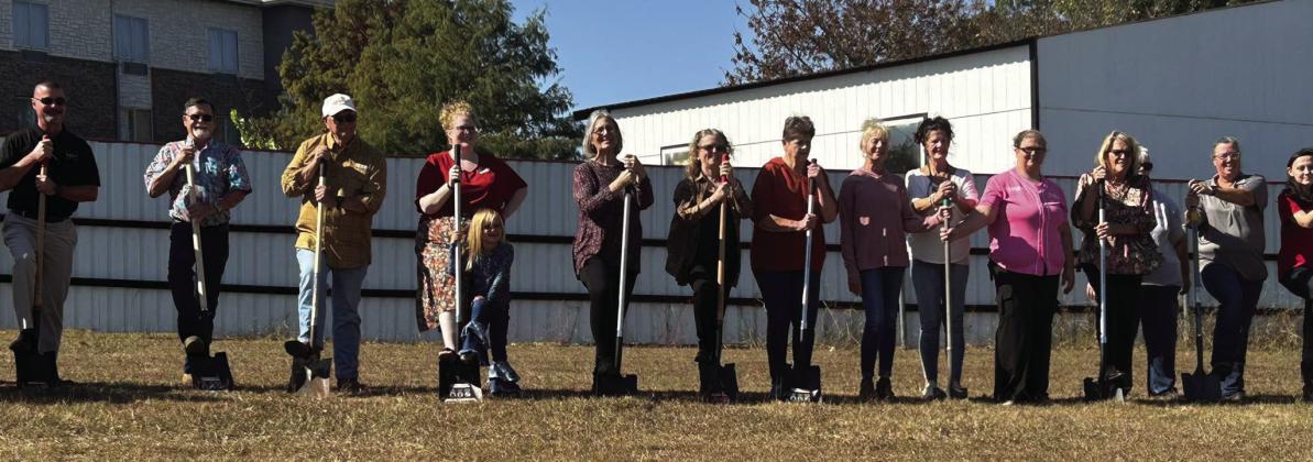 The Madill Low Cost Spay &amp;amp; Neuter Clinic broke ground on their new site. Courtesy photo