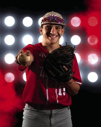 Rhett Coble was named 2023 Class 3A District 8 All-District catcher. Scissortail Photo Co.