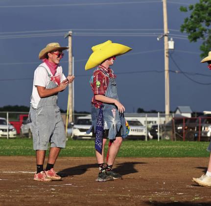 Kingston High School seniors participated in the Alumni Rodeo. It is an annual event that all graduation seniors can participate in. Courtesy photos
