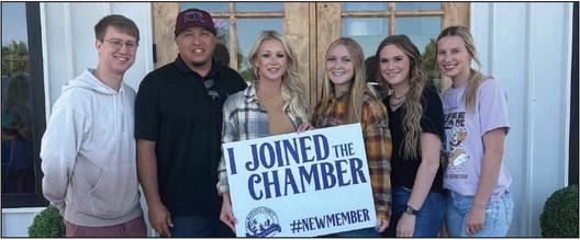 The Marshall County Chamber of Commerce held a ribbon cutting ceremony for 2Bs Coffee Shop on October 8 to welcome them to the Chamber. In no particular order: Emily Arnold, RJ Combs, Caleb Williams, Harleigh Hamilton, Daniel James and Lindsay James. Courtesy photo