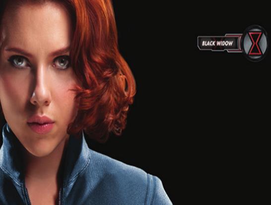 "Black Widow (Natasha Romanof)" by marvelousRoland is licensed under CC BY-SA 2.0.