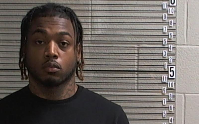 Darion Hampton was arrested for Attempted Murder, Reckless Discharge of a Firearm and three counts of Child Endangerment.