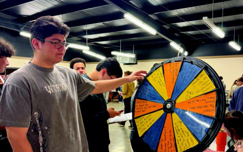 High school seniors were able to get a 'Reality Check' at the OSU Extension Office. They learned different life lessons like how to budget and what to do in an emergency. Courtesy photo