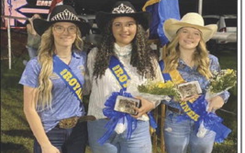 L to R: 2024 Royalty Winner - Emily Arnold; 2025 Royalty Winner - Bria Tyner; 2025 Royalty Runner Up - Lea Schultz. Courtesy photo
