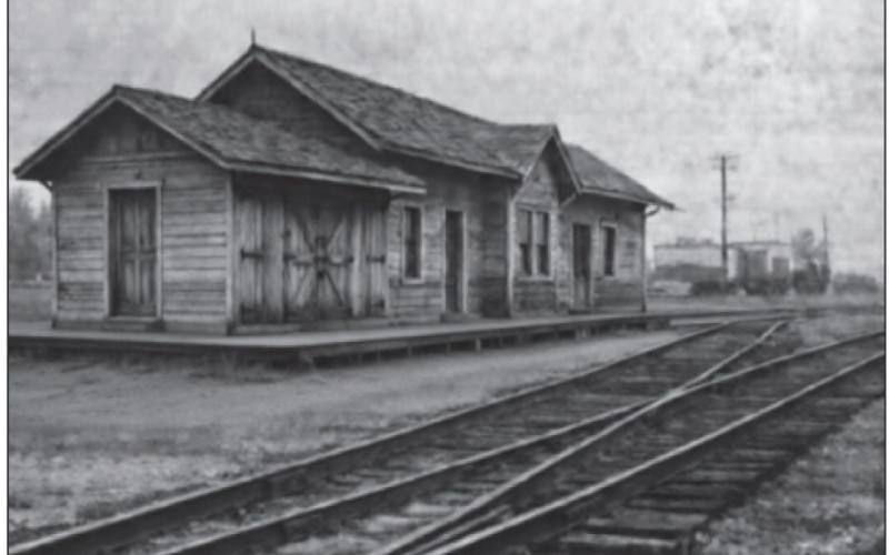 Courtesy photo The 1900 Madill Frisco Depot