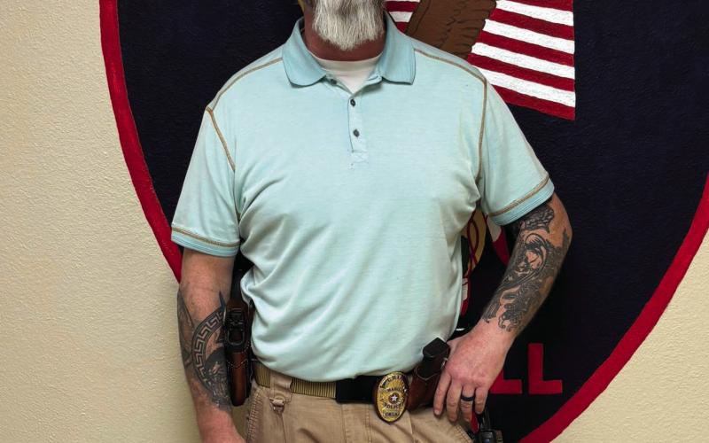 Officer Chris Smith was appointed as the new Madill Police Chief on February 13. Smith has 26 years of law enforcement experience with 20 of those being with MPD. Courtesy photo