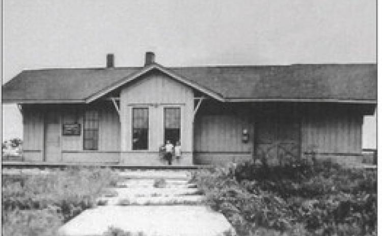 The Woodville depot. Courtesy photo