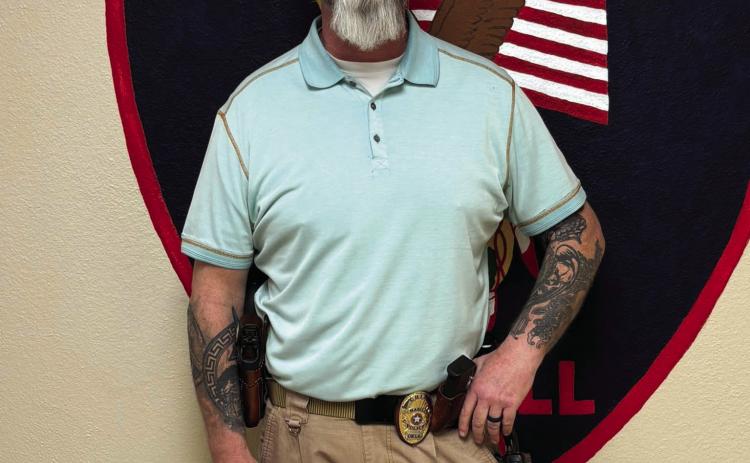 Officer Chris Smith was appointed as the new Madill Police Chief on February 13. Smith has 26 years of law enforcement experience with 20 of those being with MPD. Courtesy photo